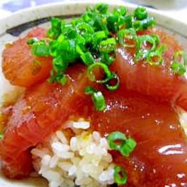 ☆絶品タレのマグロの漬け丼☆